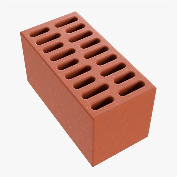 Clay brick type 04 3D model