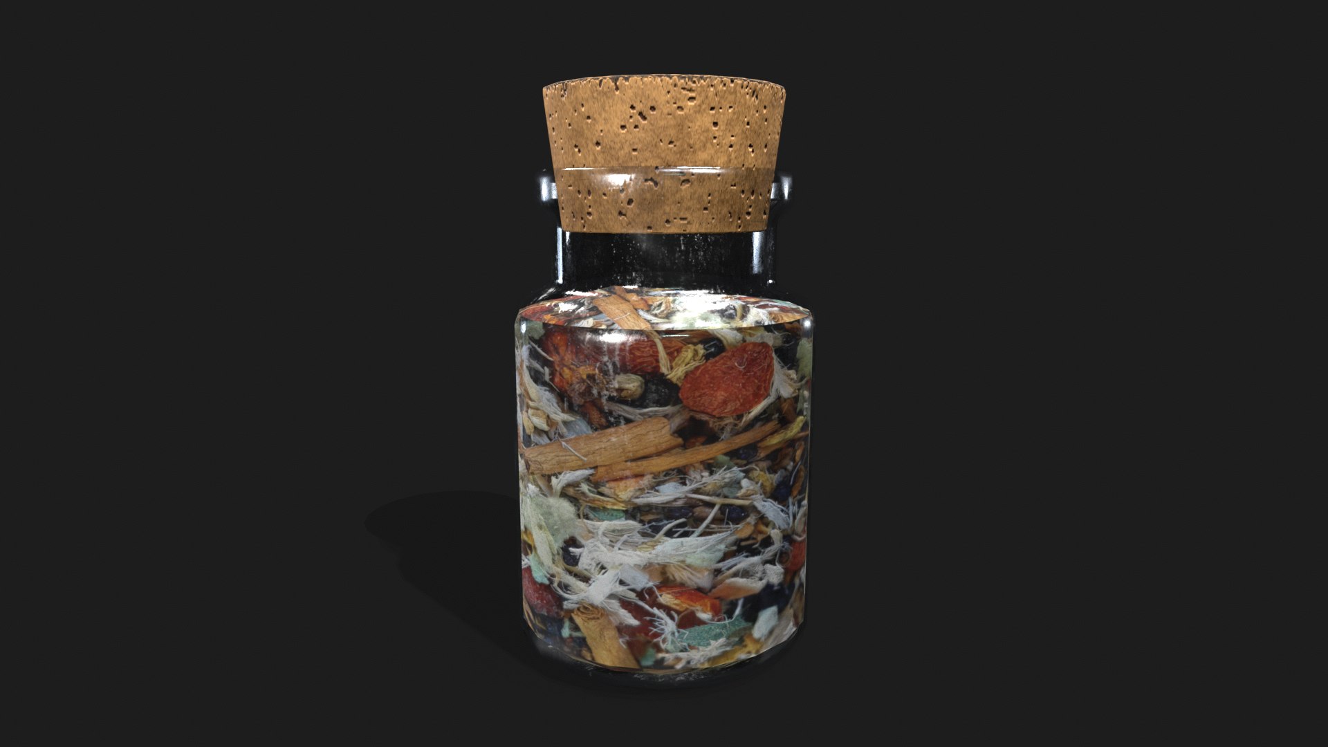 Medieval Magical Spell Jar V4 3D - TurboSquid 2326091