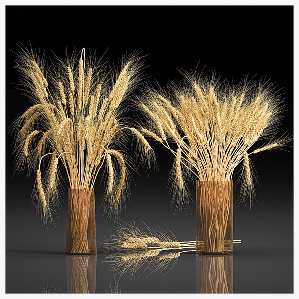 Колоски пшеницы в интерьере