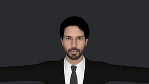 Shahid Kapoor Hyper Realistic Full Body Fully Rigged Character