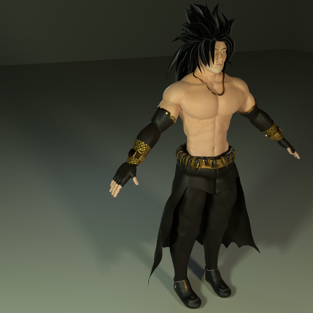 3D Rigged Game Character - TurboSquid 1893707