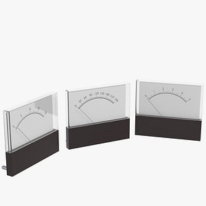 Panel mount analog voltmeters