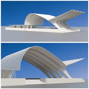 building industrial 3D model