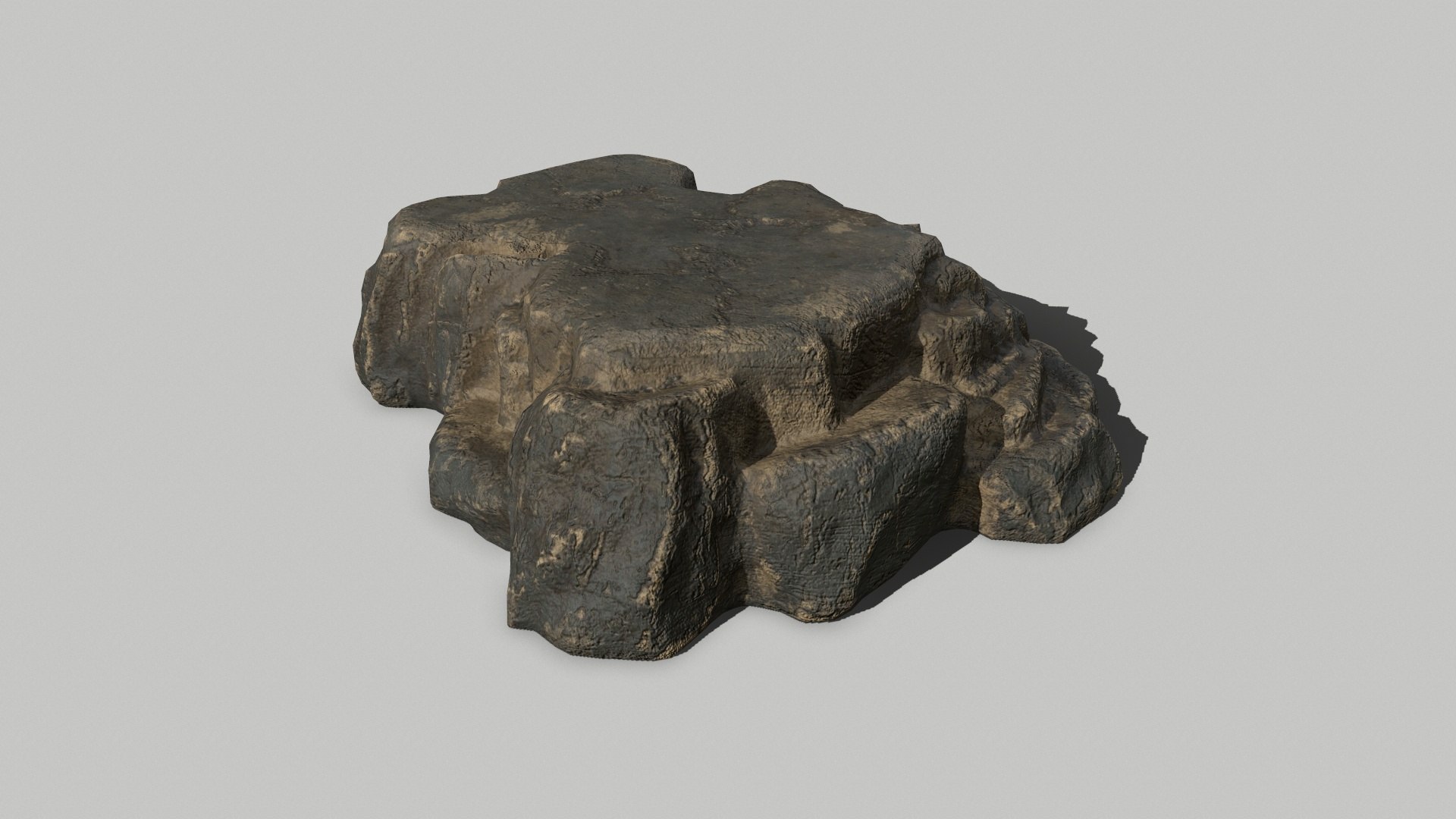 Rock model - TurboSquid 1635067