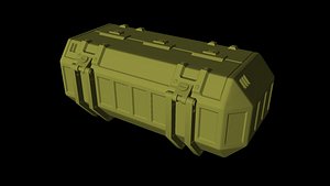 crate 3D model