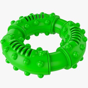Dog Chewing Toy Donut 3D model