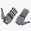 Roboterhand Grau