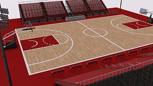 3D model Basket Ball Field