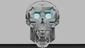 Sci-Fi Ape Skull 3D model