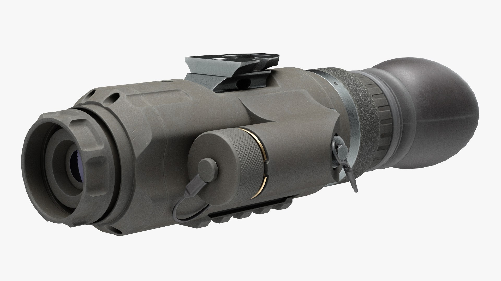 Thermal Weapon Scope Trijicon IR Patrol M300W 3D model preview