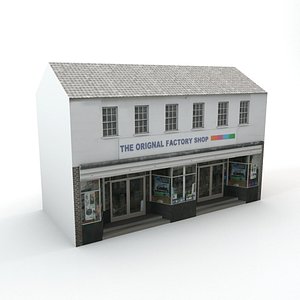 Lowpoly Shop (Factory shop)