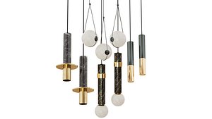 set lamp 3D model