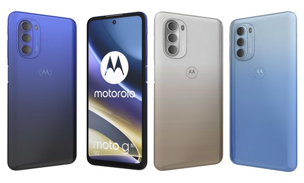 3D Motorola Moto G51 All Colors