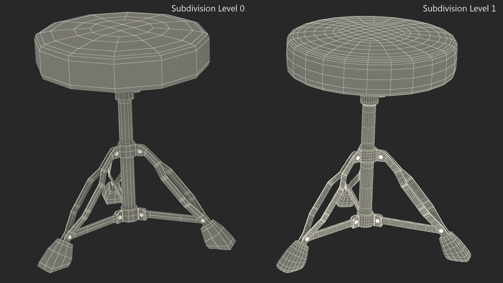 3D Standard Drum Throne - TurboSquid 2163442