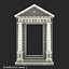 greco roman architecture elements 3D