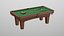 Billiards Table Set 01 3D model