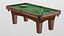 Billiards Table Set 01 3D model