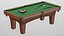 Billiards Table Set 01 3D model