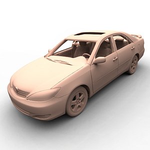 toyota camry se 3d model