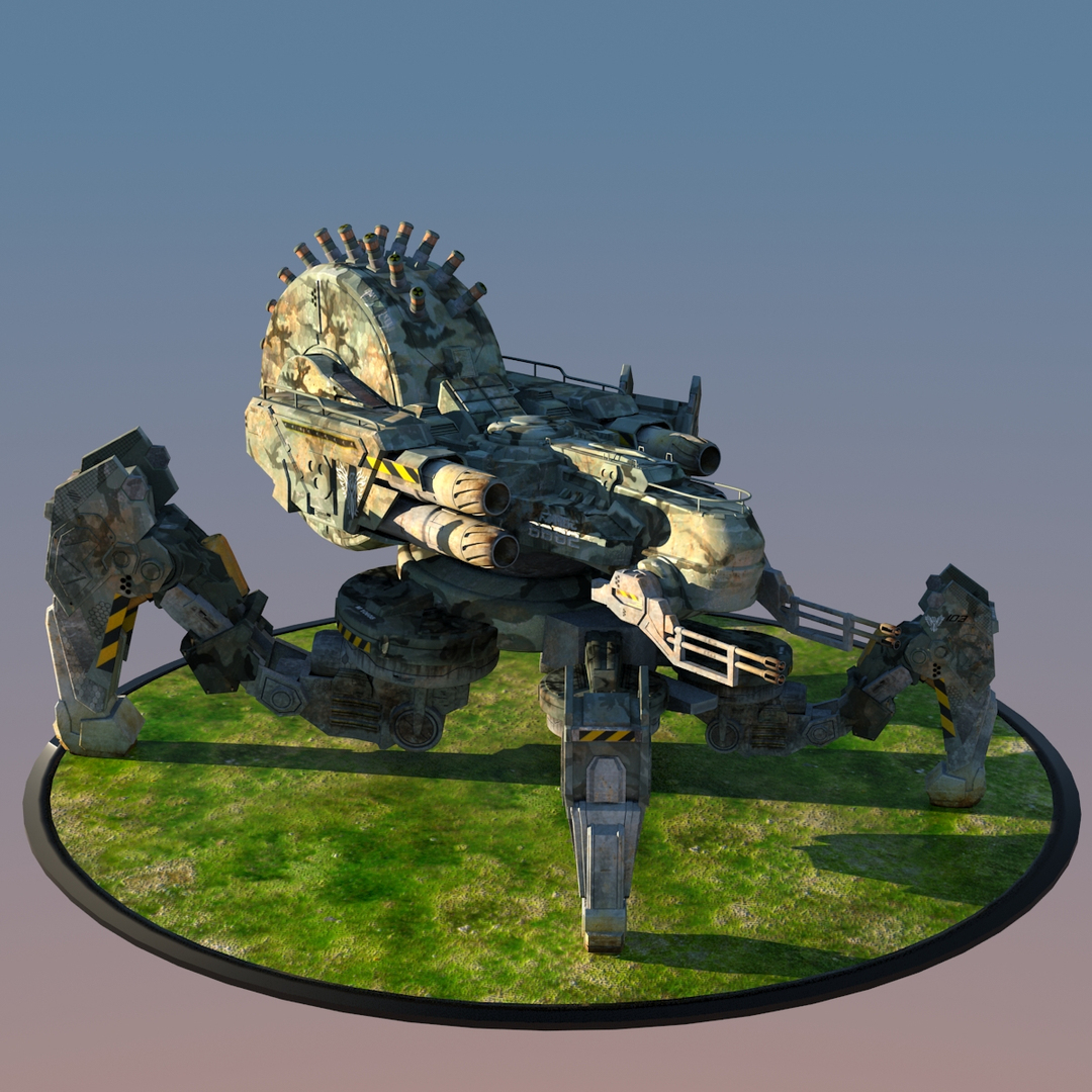 3dsmax spider tank https://p.turbosquid.com/ts-thumb/a2/ABk4UE/z6adNCoQ/spidertankturntable2/jpg/1356919470/1920x1080/turn_fit_q99/a6c761ce1672486ca41976bb4e5619659b6112fc/spidertankturntable2-1.jpg
