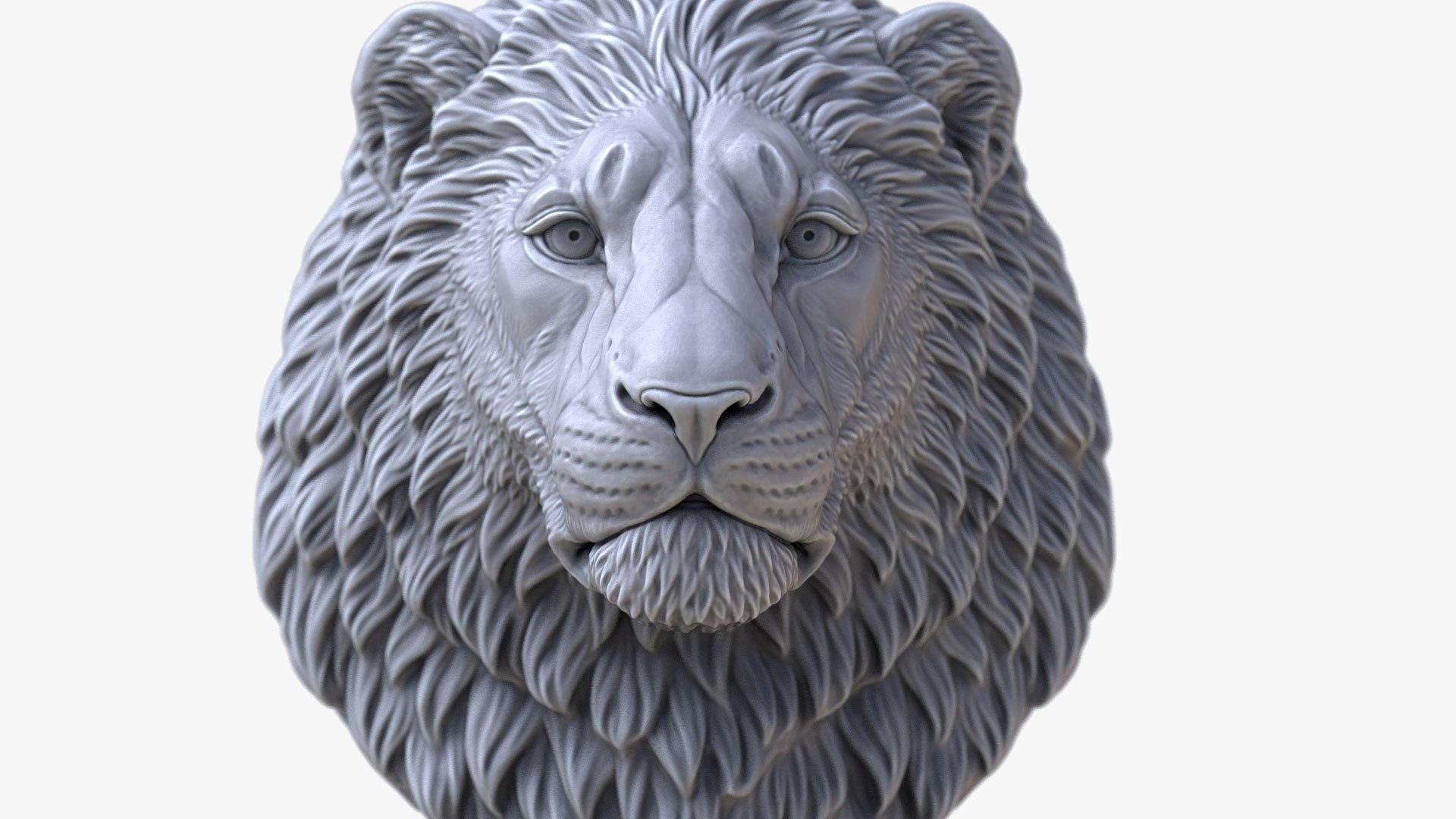 Lion Head Statue  Animal Sculpture STL model https://p.turbosquid.com/ts-thumb/a2/AVMjFr/S8/lionheadbustsculpture3dstlcu01/jpg/1713212555/1920x1080/fit_q87/f0806d18fe35766bc7afd2271e418c03d4740bc4/lionheadbustsculpture3dstlcu01.jpg