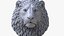 Lion Head Statue  Animal Sculpture STL