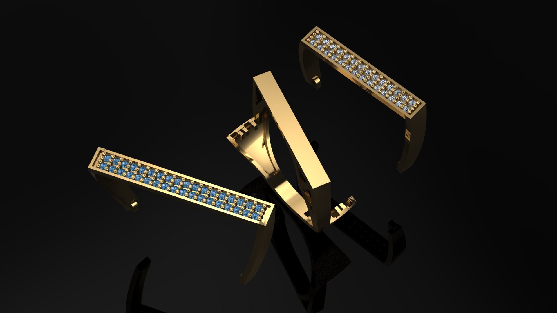 Gold Model - TurboSquid 1696380