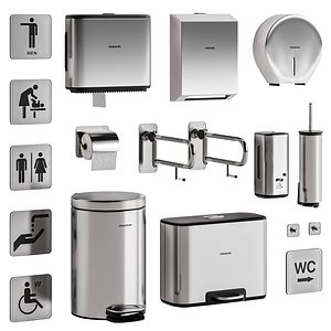 Accessories public toilet 07