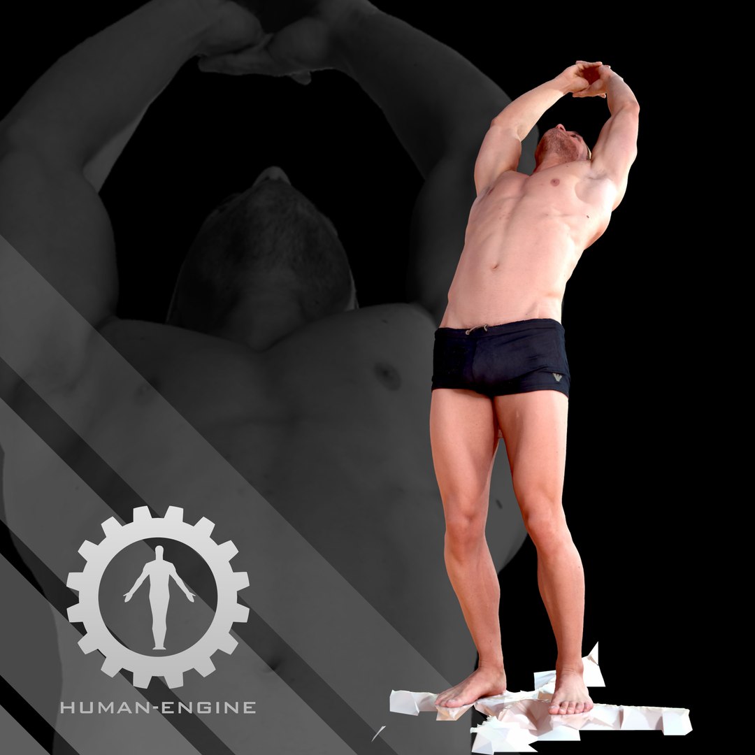 3D - Human Scanning Character - TurboSquid 1279553