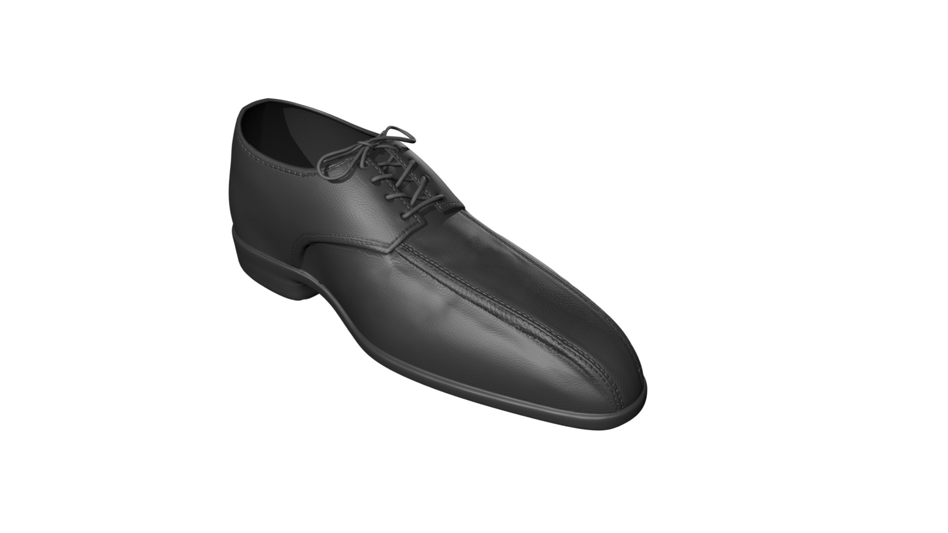 Leather shoe model - TurboSquid 1261309