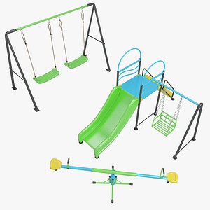 3D kids playground