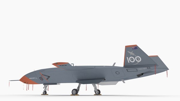 Boeing Loyal Wingman Military Drone MQ-28A Ghost Bat 3D Model ...