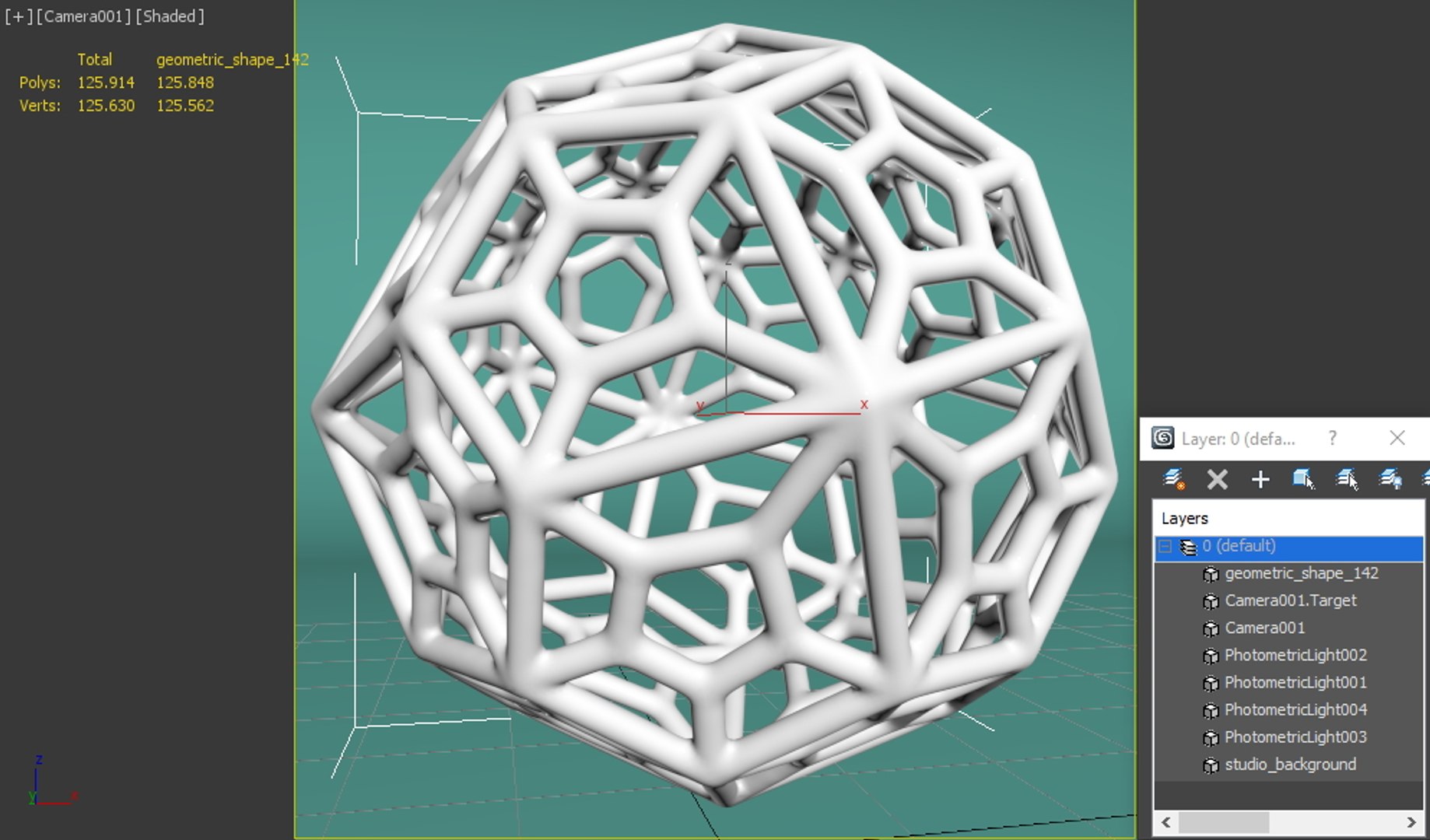 3d geometric shape model