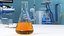 Soluzione d'oro in matraccio Erlenmeyer a bocca stretta da 250 ml