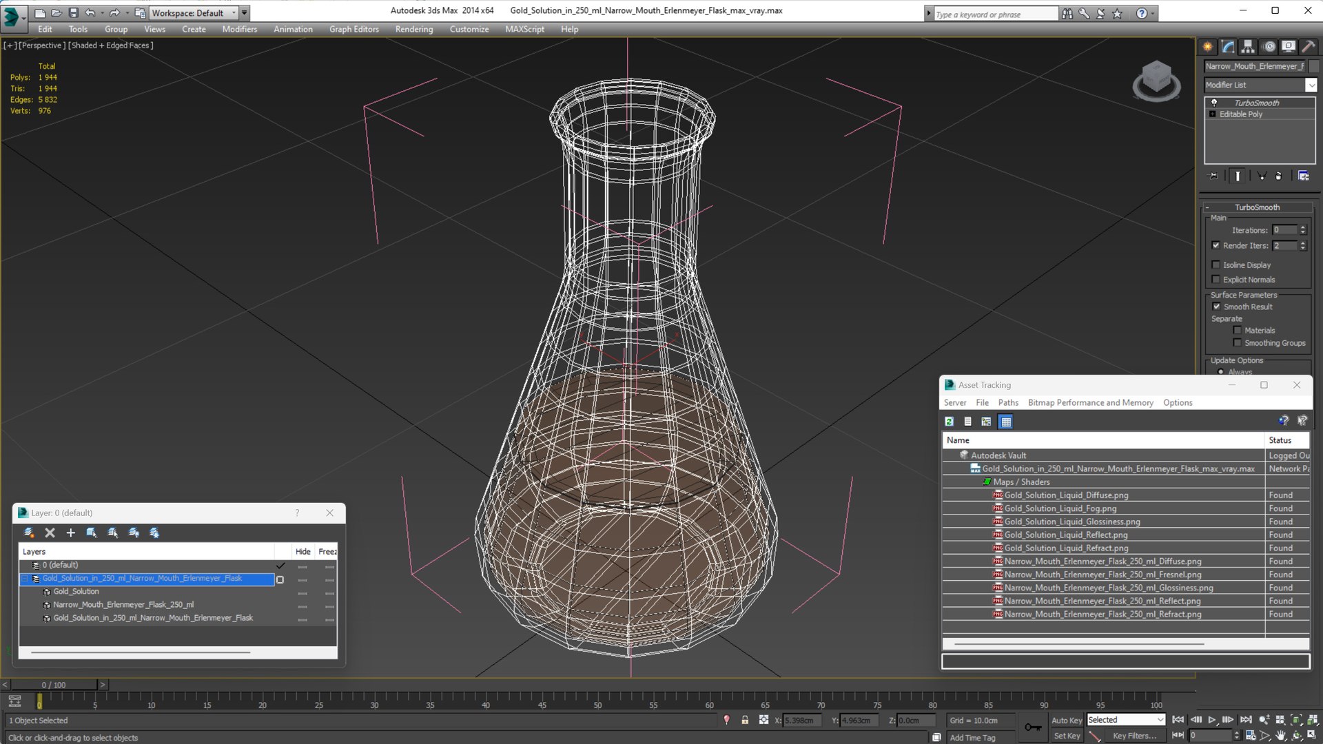 Gold Solution in 250 ml Narrow Mouth Erlenmeyer Flask 3D model https://p.turbosquid.com/ts-thumb/a2/VvBU34/H7/goldsolutionin250mlnarrowmoutherlenmeyerflask3dmodel018/jpg/1696428612/1920x1080/fit_q87/b5521015bedcfacb3c45de696140274d2567db2e/goldsolutionin250mlnarrowmoutherlenmeyerflask3dmodel018.jpg