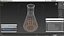 Soluzione d'oro in matraccio Erlenmeyer a bocca stretta da 250 ml