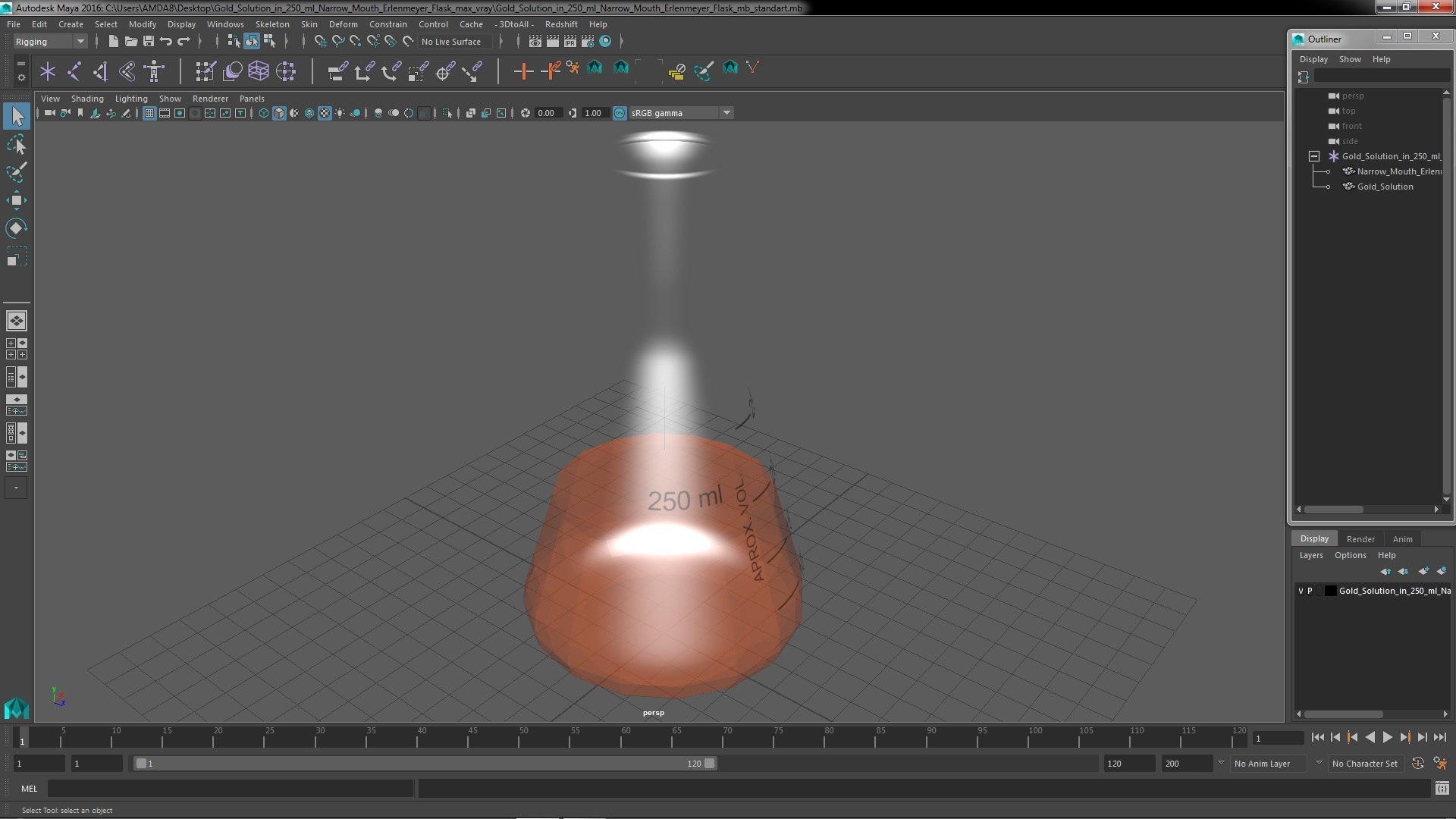 Gold Solution in 250 ml Narrow Mouth Erlenmeyer Flask 3D model https://p.turbosquid.com/ts-thumb/a2/VvBU34/VO/goldsolutionin250mlnarrowmoutherlenmeyerflask3dmodel022/jpg/1696428631/1920x1080/fit_q87/38a3c89ae6324b600d125aae0faefed0af972fa7/goldsolutionin250mlnarrowmoutherlenmeyerflask3dmodel022.jpg