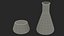 Soluzione d'oro in matraccio Erlenmeyer a bocca stretta da 250 ml