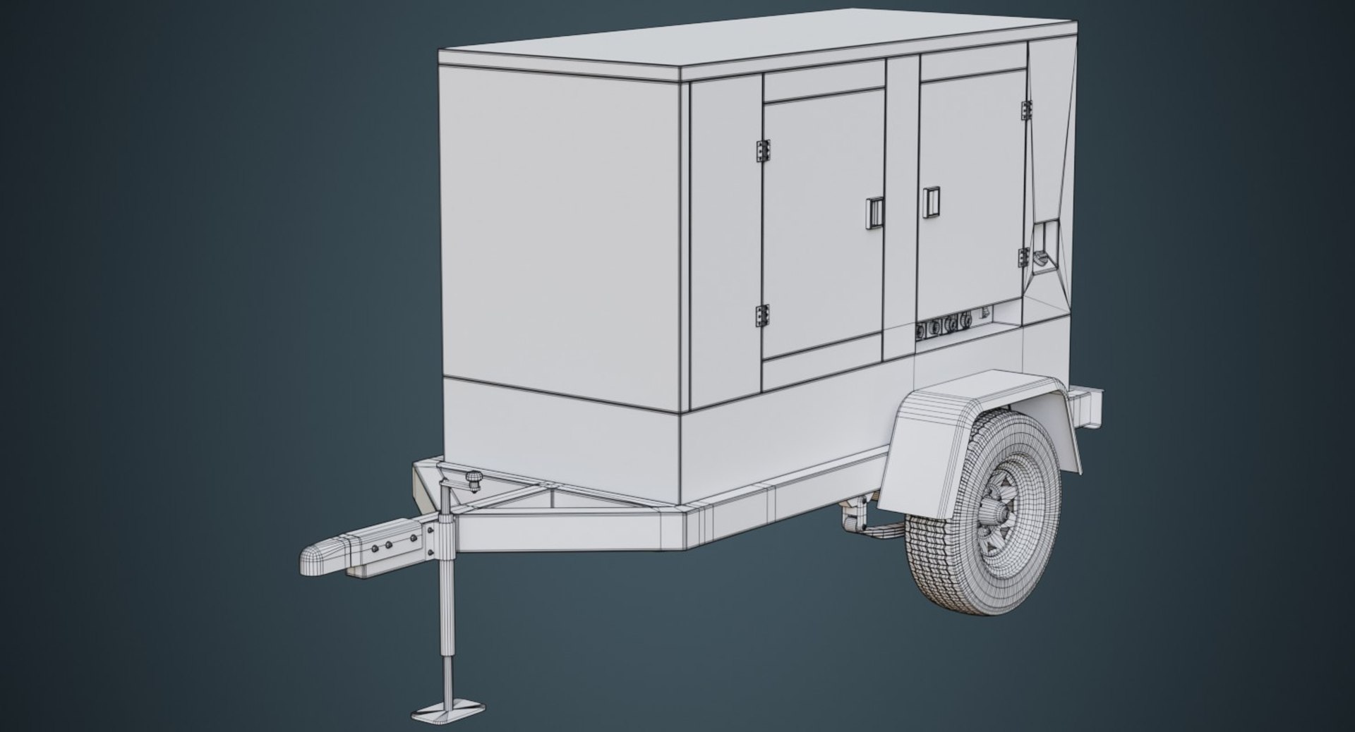 Generator 3b 3D Model - TurboSquid 1567776