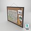 Detective Cork Board Game Ready