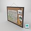 Detective Cork Board Game Ready