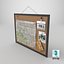 Detective Cork Board Game Ready