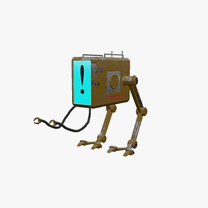 3D search robot model