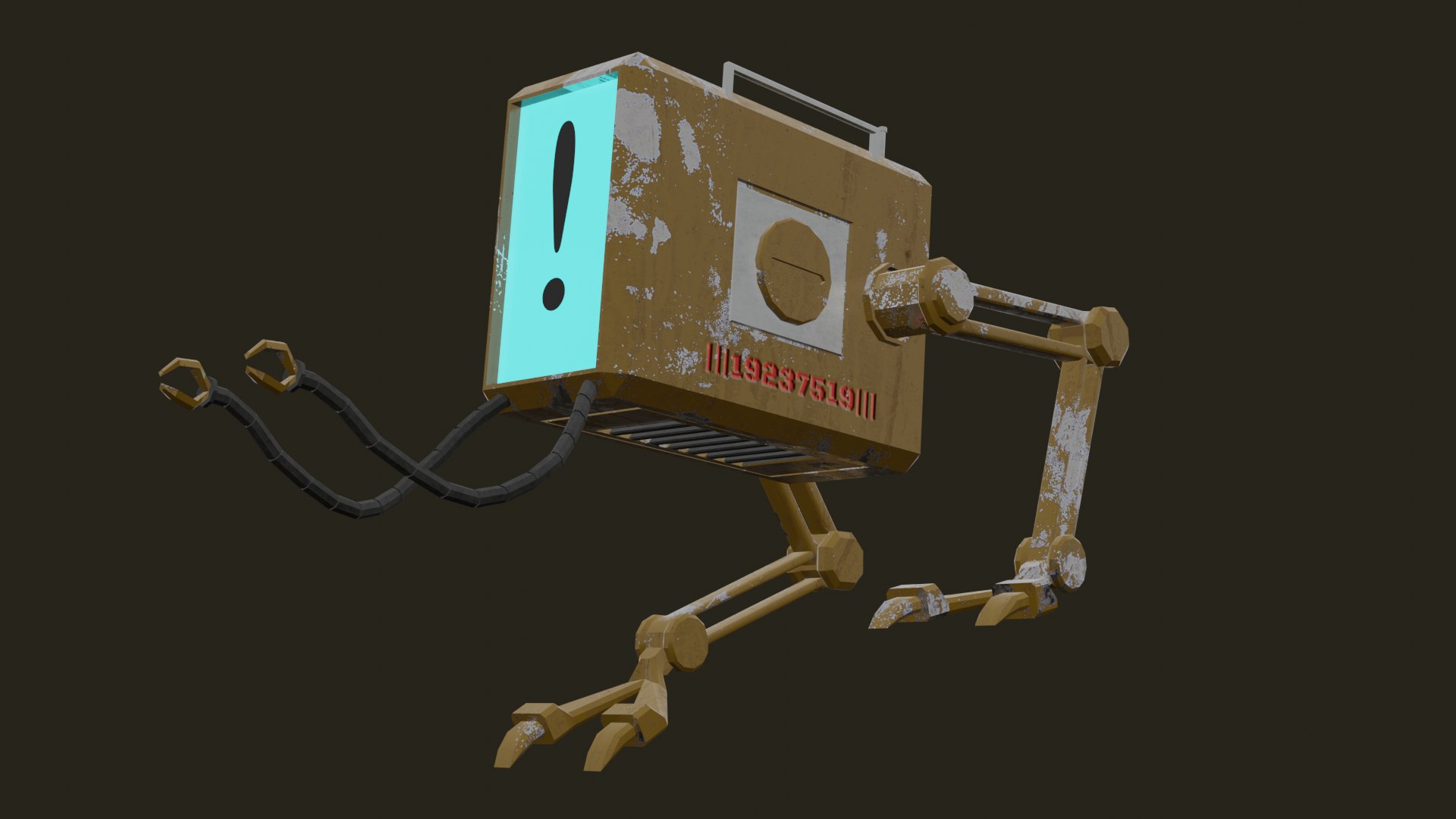 3D Search Robot Model - TurboSquid 1809171