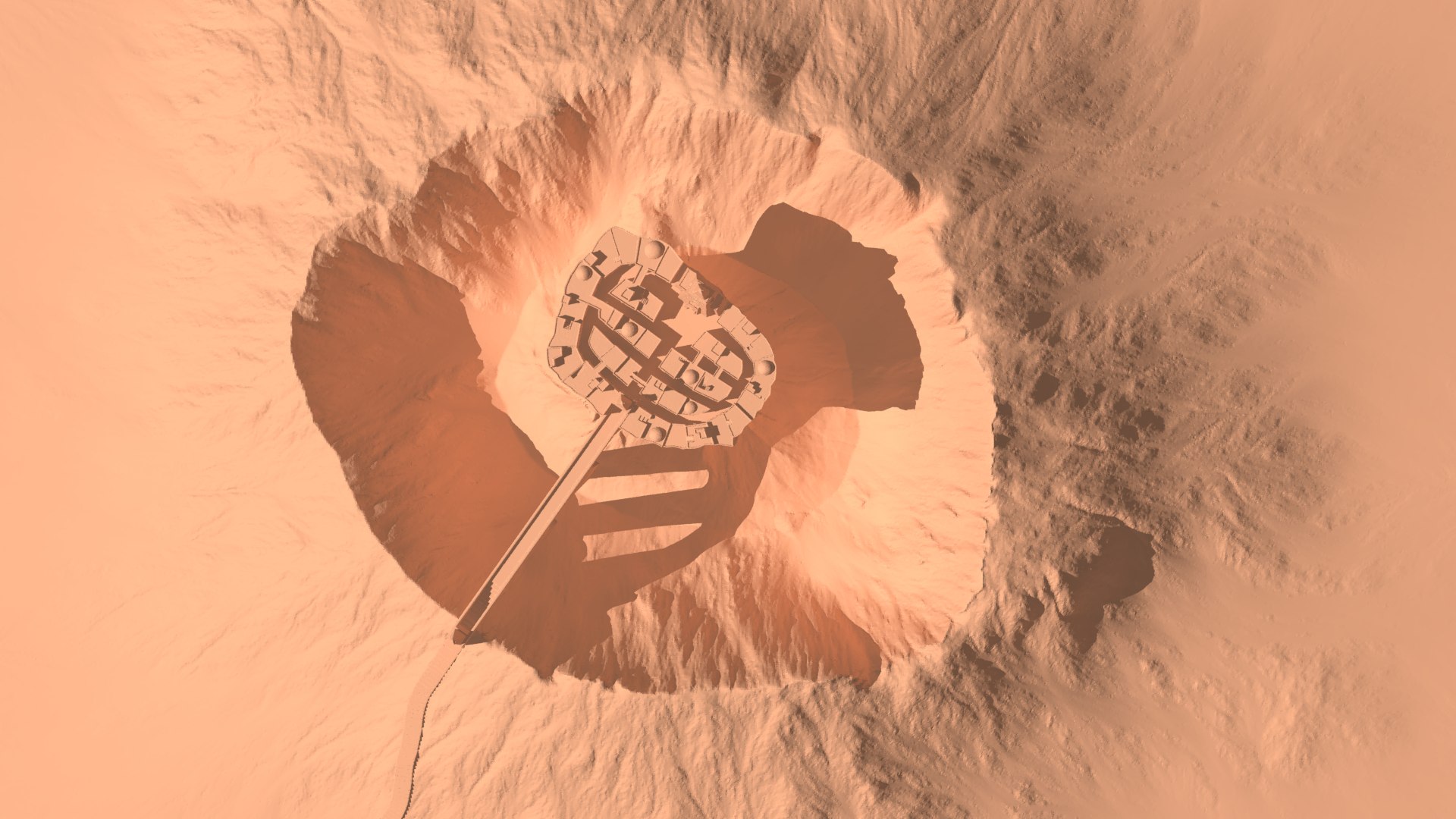3D Temple in volcano https://p.turbosquid.com/ts-thumb/a2/ZIuBc0/l2/templeinvolcano10/png/1619634573/1920x1080/fit_q87/de73c433ee5c17c913a1c25a3d2fb2b526cd1f31/templeinvolcano10.jpg