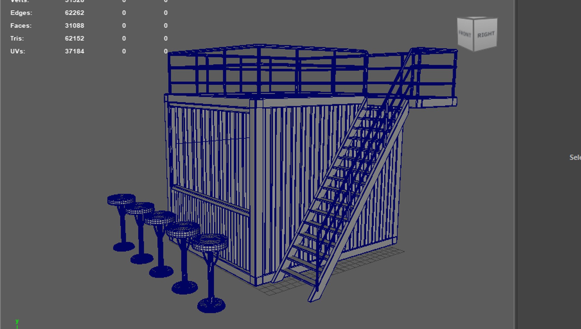 Container Kiosk 3D Model 3D Model - TurboSquid 2398842