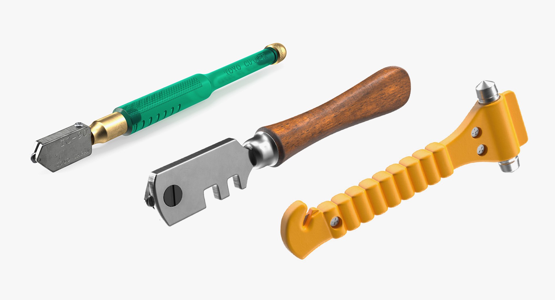 Glass Cutters Collection 2 3D Model - TurboSquid 1938853