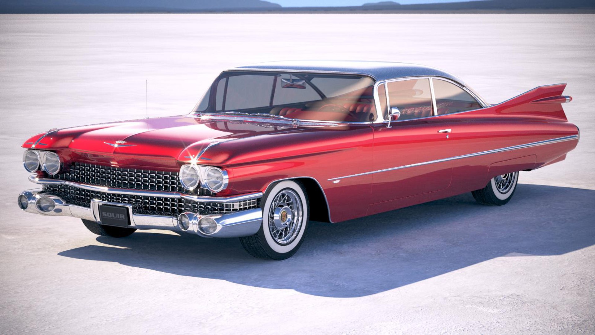 キャデラック62 Hardtop Coupe 19593Dモデル - TurboSquid 1162136