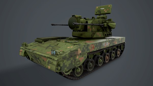 PGZ-09 SPAAG Chinese 3D model - TurboSquid 1758248