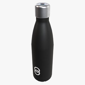 Smart Black Water Bottle
